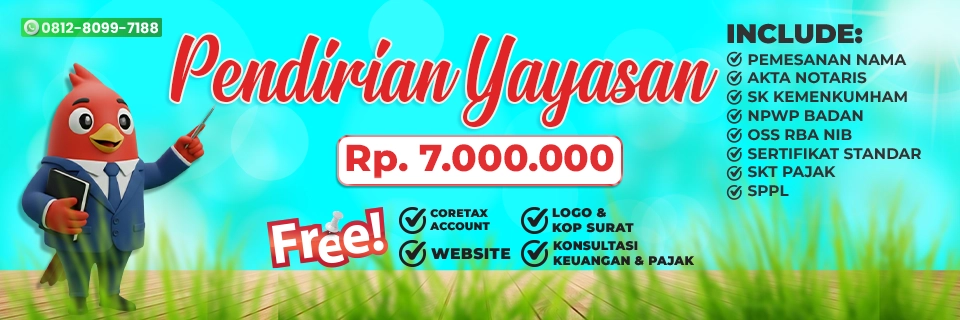 Pendirian Yayasan Lengkap